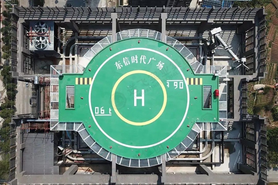 直升機(jī)停機(jī)坪機(jī)場標(biāo)志顏色是固定的嗎？都有哪些？